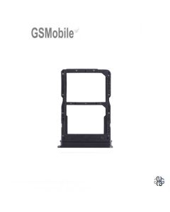 Bandeja de tarjeta SIM para Honor X7b - Negro