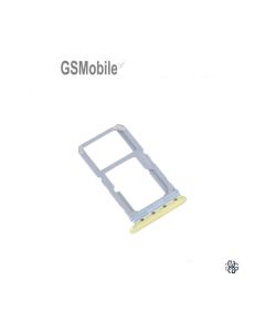 SIM and SD Card Tray for Oppo A57S Gold