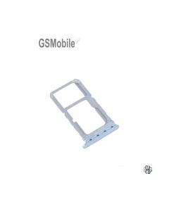 SIM and SD Card Tray for Oppo A57S Sky Blue