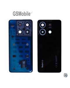 Tapa trasera para Xiaomi Redmi Note 13 Pro 5G Negro Original