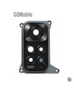 Cristal camara + marco para Xiaomi Redmi Note 11 Pro 5G Negro