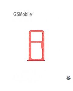 Bandeja SIM & Micro SD Huawei Honor 7X Rojo