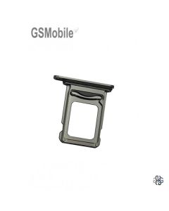 Bandeja DUAL SIM para iPhone XS Max Plateado