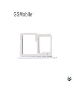 Bandeja Dual SIM LG Q6 M700A Plateado