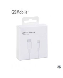 Cable De Datos Y Carga Lightning a USB Tipo-C para iPhone 12 MQGJ2ZM/A 1M