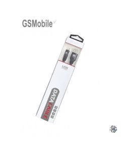 Cable USB lightning Gsmobile 1M Negro