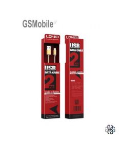 Cable Micro USB Carga Ldnio 2 Metros 