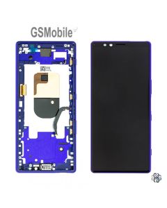 Pantalla completa Sony Xperia 1 Original Lila