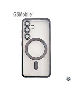 Funda magnética para Samsung S25 5G Galaxy S931B Transparente