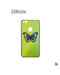 Funda para Huawei P10 Lite Mariposa Verde