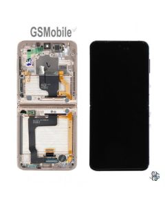 Original Full Screen Display for Samsung Z Flip4 Galaxy F721B Original - Gold
