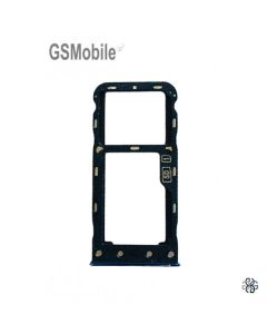 Bandeja SIM & MicroSD para Nokia 3.1 Plus Azul Original