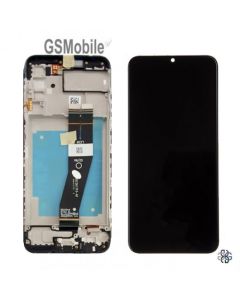 Pantalla completa con marco Samsung A03s Galaxy A037G Negro Original - EU CODE 