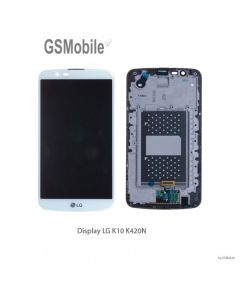 Pantalla completa Original LG K10 K420 Blanco
