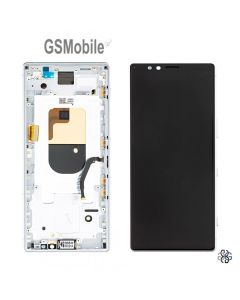 Pantalla completa Sony Xperia 1 Original Blanco
