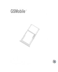 Bandeja porta SIM para Moto E7 Plus - Blanco