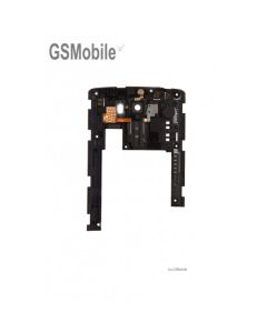 Chasis con cristal de camara LG G3 D855 Negro
