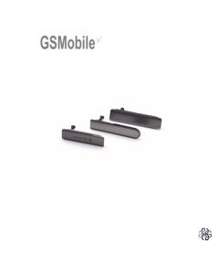 Set de tapillas laterales Sony Xperia Z1 Compact Negro