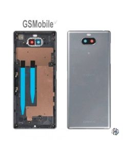 Tapa trasera Sony Xperia 10 Plus Original Plateado