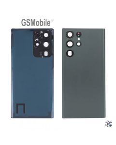 Tapa trasera + cristal cámara Samsung S22 Ultra 5G Galaxy S908B Verde