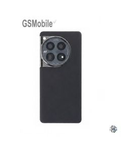 Tapa trasera + cristal c&aacute;mara para Oneplus 12 5G Negra - Premium