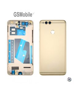 Tapa trasera para Huawei Honor 7X Original Dorado