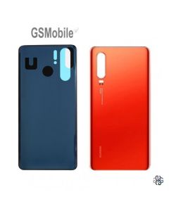 Tapa trasera para Huawei P30 Pro Rojo