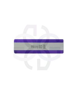 Tapa de tarjeta micro SD para Sony Xperia Z2 Morado