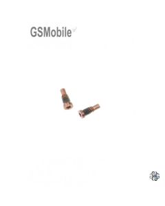 Juego de 2 tornillos externos iPhone 8 Plus 8G+ Dorado