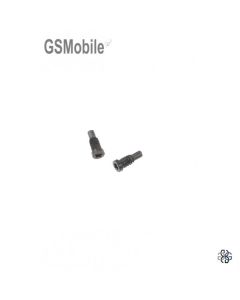 Juego de 2 tornillos externos iPhone 8 Plus 8G+ Negro