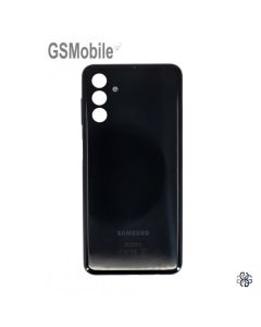 Back Cover for Samsung A04s Galaxy A047F Black Original