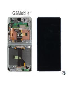 Original Full Display Assembly with Frame for Samsung Galaxy Z Flip7 5G F766B – Green