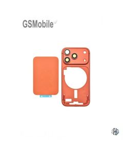 Middle Frame with Back Cover for iPhone 17 Pro Orange