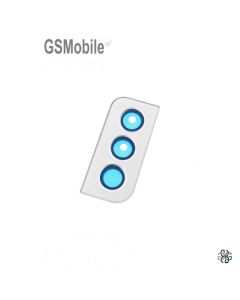 Camera Lens Glass + Frame for Samsung S21 5G Galaxy G991 White