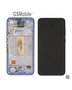 Écran Complet avec Châssis pour Samsung A34 Galaxy A346B Original Violet