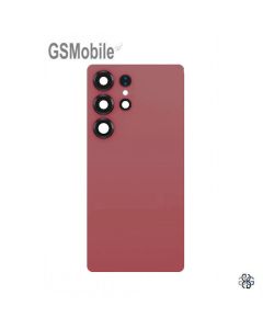 Tapa trasera para Samsung S25 Ultra - Roja